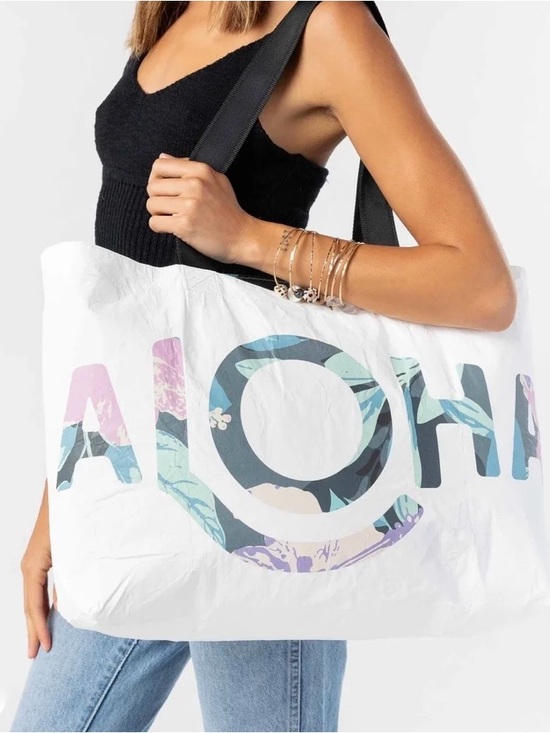 ALOHA Collection Handbags - Aloha Collection Large Reversible Tote Bag